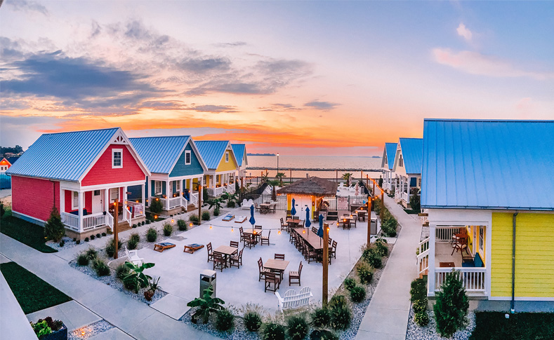 Boardwalk Village Cabin Rentals in Celina Ohio