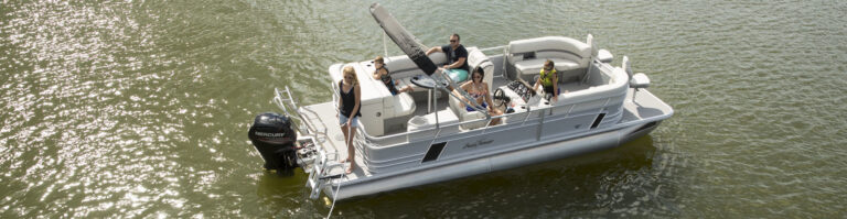Pontoon boat from The Outdoorsman