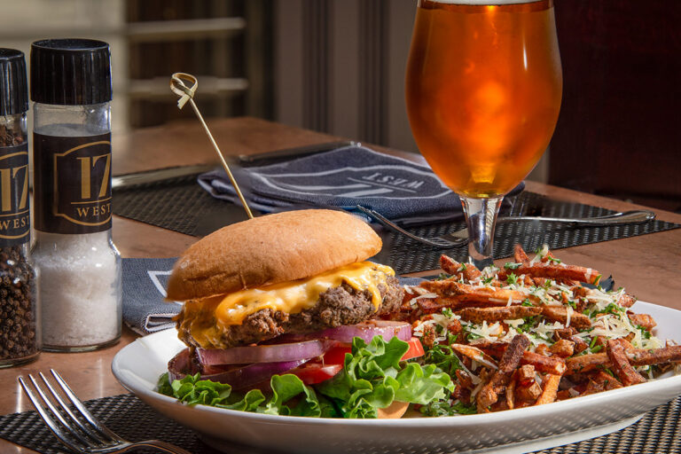 Burger at 17 West New Bremen