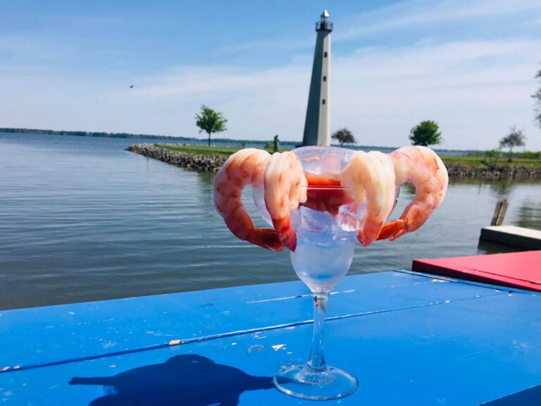 Shrimp cocktail at Behms America in Celina Ohio