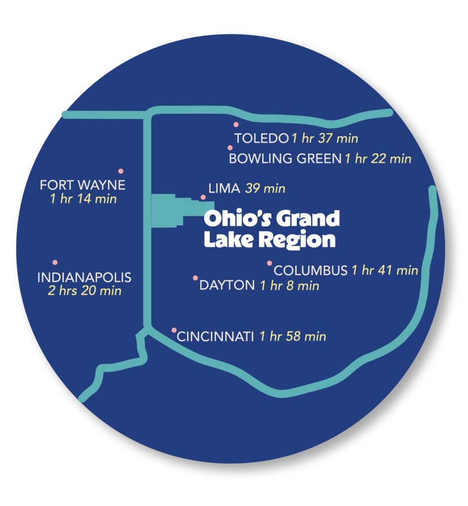 Grand Lake Region location bubble